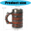 Large Resin Beer Glass Double Walled Construction Cup Drinking 3