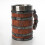 Large Resin Beer Glass Double Walled Construction Cup Drinking 5