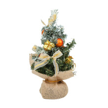 Mini Christmas Tree with Ornaments & Snow20x5cm