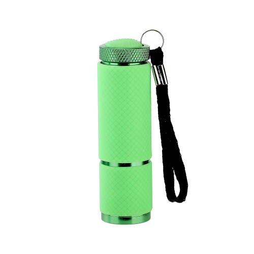 9-LED Mini Flashlight Aluminum Alloy Waterproof Outdoor