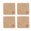 Double-Sided Microfiber Towel30x30cm (4pcs) 1