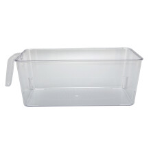 Boîte de rangement pour réfrigérateur – Transparente, en ABS, avec poignée