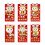 Rabbit Year Red Envelopes90x170mm6-Pack 3