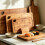 Elegant Bamboos Cutting Board Collection 3 Piece Set For 2