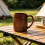 Tasse multi-usage en bois classique, capacité de 270ml, pour 6