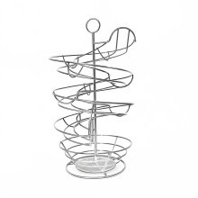 Functional Helical Eggs Rack Adapts to Various Interior-Silver