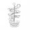 Functional Helical Eggs Rack Adapts to Various Interior-Silver 1
