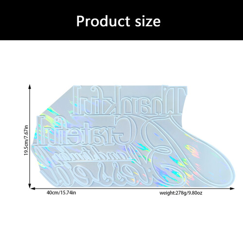 Multipurpose Sparkling Silicone Molds For Making Wall Decoration 2