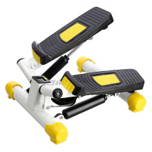 Twist Stepper met touwen, geel - Compact fitnessapparaat