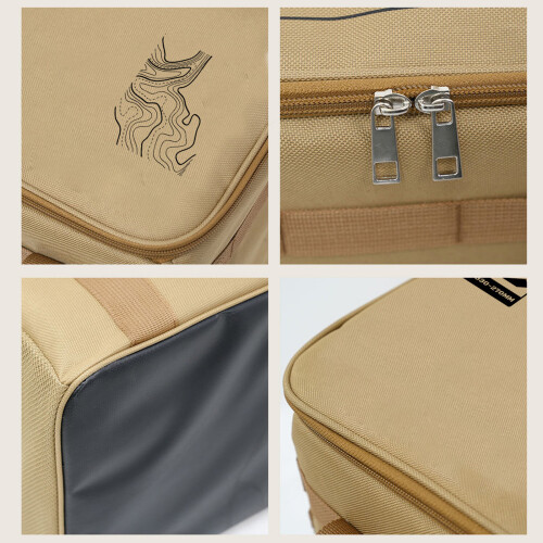 High Density Cloth Utility Bag With Meshes Storage And-S 4 1