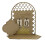Wooden Ramadan Advent Calendar Brown1Piece 1