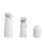 Ceramic Vase Set – Minimalist White & Black, 3or5pcs 1
