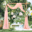 Artificial Silk Flower Lintel Wreath60x35cm & 40x30cm (2 4