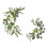 Artificial Silk Flower Lintel Wreath60x35cm & 40x30cm (2 1