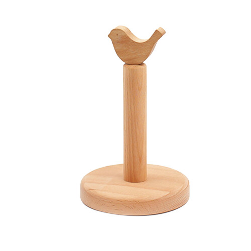 Toiletpapirholder i træ 13x21cm