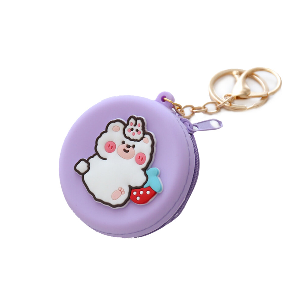 Silicone Coin Purse With Zipper Â Small Lightweight Wallet 9058772840455