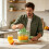 Easy To Operate Handheld Juice Maker Including Top-Light Yellow 5