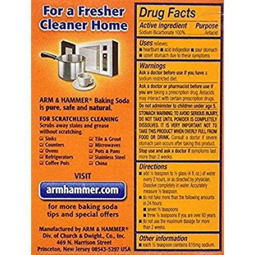 Arm and Hammer Pure Baking Soda 227 g 2