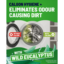 Calgon Hygiene Plus Washing Machine Cleaner Limescale Remover Water S