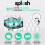 Cusheen Splesh by Cusheen 3-ply Toilet Roll - Unscented (60 Pack) Soft, 2