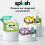 Cusheen Splesh by Cusheen 3 - ply Toilet Roll - Eco 6