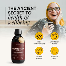 Black Seed Oil Organic Cold Pressed Up to 5X Strength Award Winning Or