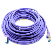 1aTTack.de 3 meter - CAT6a - network cable purple - 10 pieces CAT 6 A patch cable 10000 Mbit s SFTP PIMF 500 MHz compatible with CAT5 CAT6 CAT7 DSL In