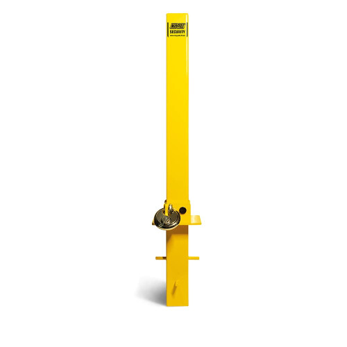 Maypole Heavy Duty Fold Down Security Post Concrete Set Type Driveways, Carports, Garages 1