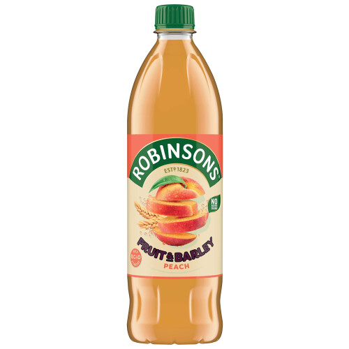 Robinsons Fruit & Barley Peach Squash, 1L 1