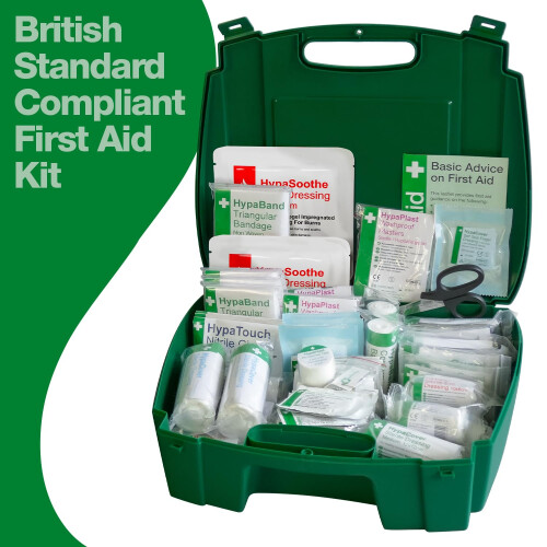 Safety First Aid Group Evolution Comprehensive First Aid Point BS 8599 Compliant, Large Fully Stocked 1