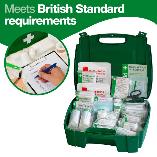 Safety First Aid Group Evolution Plus Workplace First Aid Kit BS 8599 Compliant, Large 2