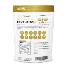 NKD Living Erythritol GOLD 500g Natural Brown Sugar Alternative with