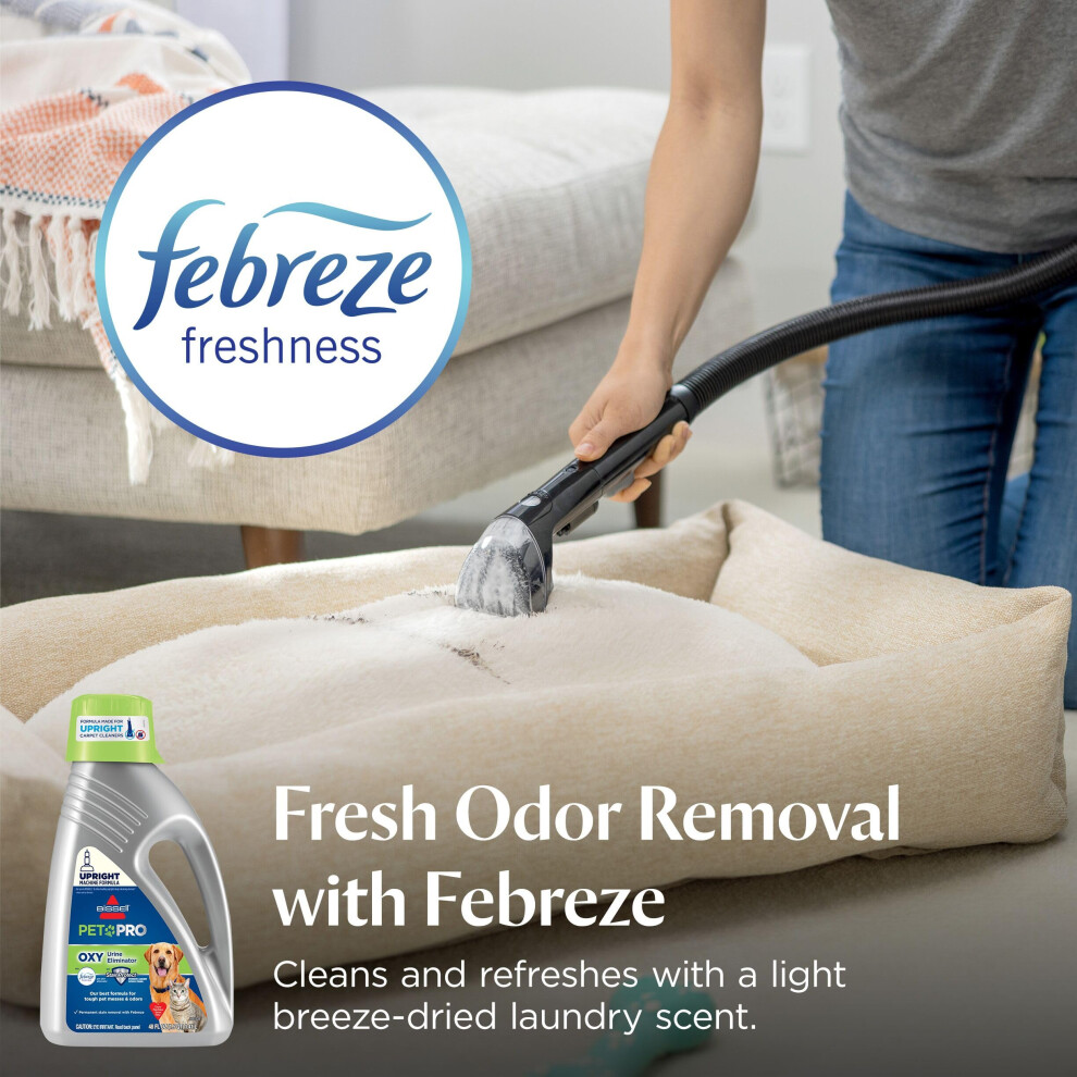 Bissell Professional Pet Urine Elimator With Oxy And Febreze Carpet Cleaner