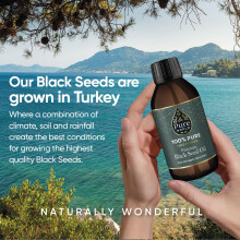 Pure World Black Seed Oil 100ML High Strength Thymoquinone Cold Fresh