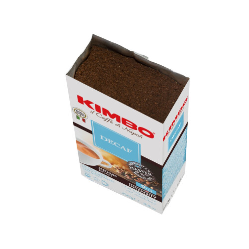 Kimbo Coffee Decaf Ground 5 x 250g Multipack  Decaffeinated Ground Italian 1