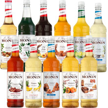 Monin 1L 1000ML Syrup for Coffee Drinks Pick Any 2 Bottles from 23 Fl