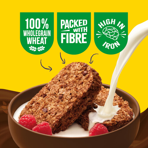 Weetabix Weetabix Chocolate 24 Biscuits - Chocolate Chip Wheat Breakfast 1
