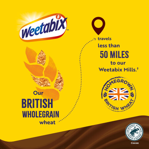 Weetabix Weetabix Chocolate 24 Biscuits – Chocolate Chip Wheat Breakfast – 100 2