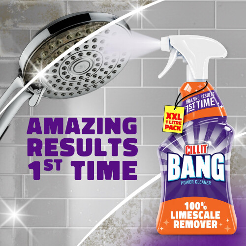 Cillit Bang Cillit Bang 1000ml Limescale Remover, Single Pack, Fast Stain & Virus Eliminator 1