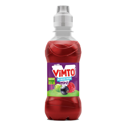 Vimto Kids Juice Drink – No Added Sugar – Grape Blackcurrant  Raspberry – V 1