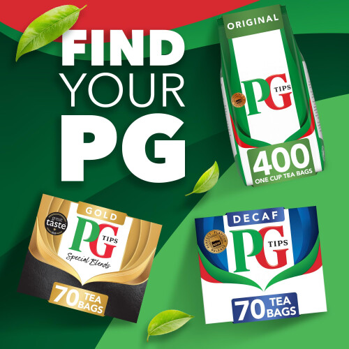 PG Tips PG Tips Original Black Tea Bags Bulk Flavourful  Fullbodied Perfect Flavour 1