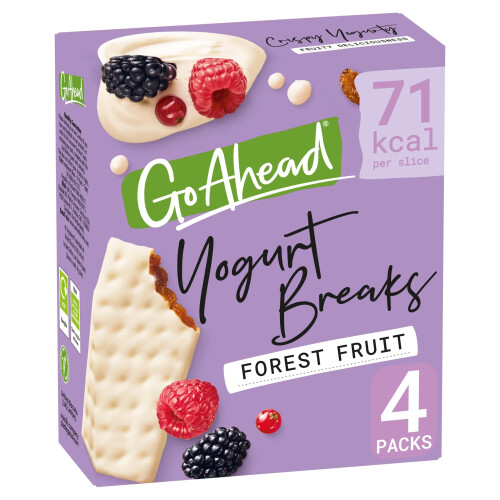 Go Ahead Forest Fruit Yogurt Breaks 4x355g 1