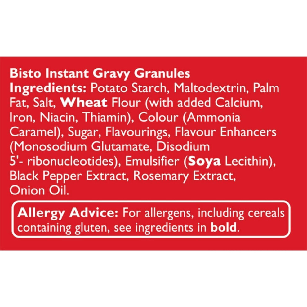 Bisto Flavoursome Delicious For Meat Gravy Granules For Hearty Family