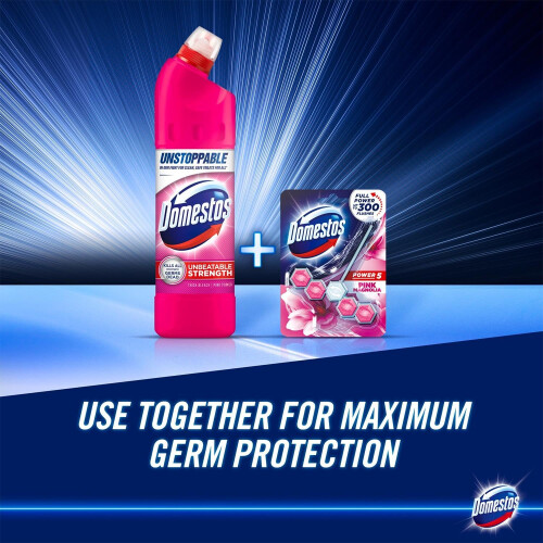 Domestos Domestos Extended Germ Kill Pink Power Bleach w/ CTAC 750ml 1