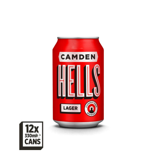 Camden Town Brewery Hells 12 x 330 ml Can 2