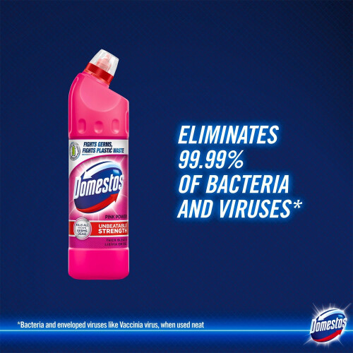 Domestos Domestos Extended Germ Kill Pink Power Bleach w/ CTAC 750ml 2