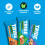 Tribe TRIBE x Wildfarmed Vegan Flapjack Bars  Apple  Raspberry Oat Bars 16 x 1