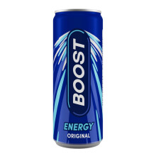 Boost Energy Drink Original Flavour 24 Pack Drinks with Caffeine Taur