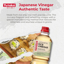 Yutaka Japanese Rice Vinegar 1L Canister Authentic Sushi Vinegar Vege