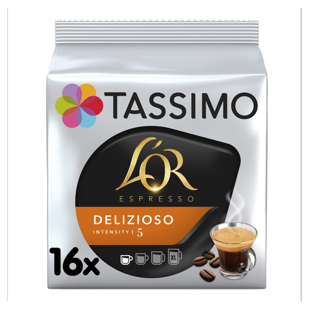 Tassimo Lor Espresso Delicious Coffee Pods Pack Of 16